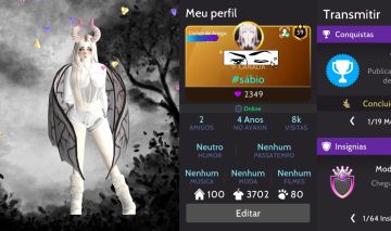 CONTA FEMININA DE AVAKIN LIFE!! NÍVEL 59 E COM + VIP!!