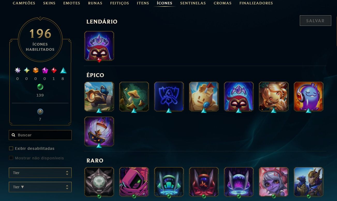 Conta Lol 131 Skins Full Acesso