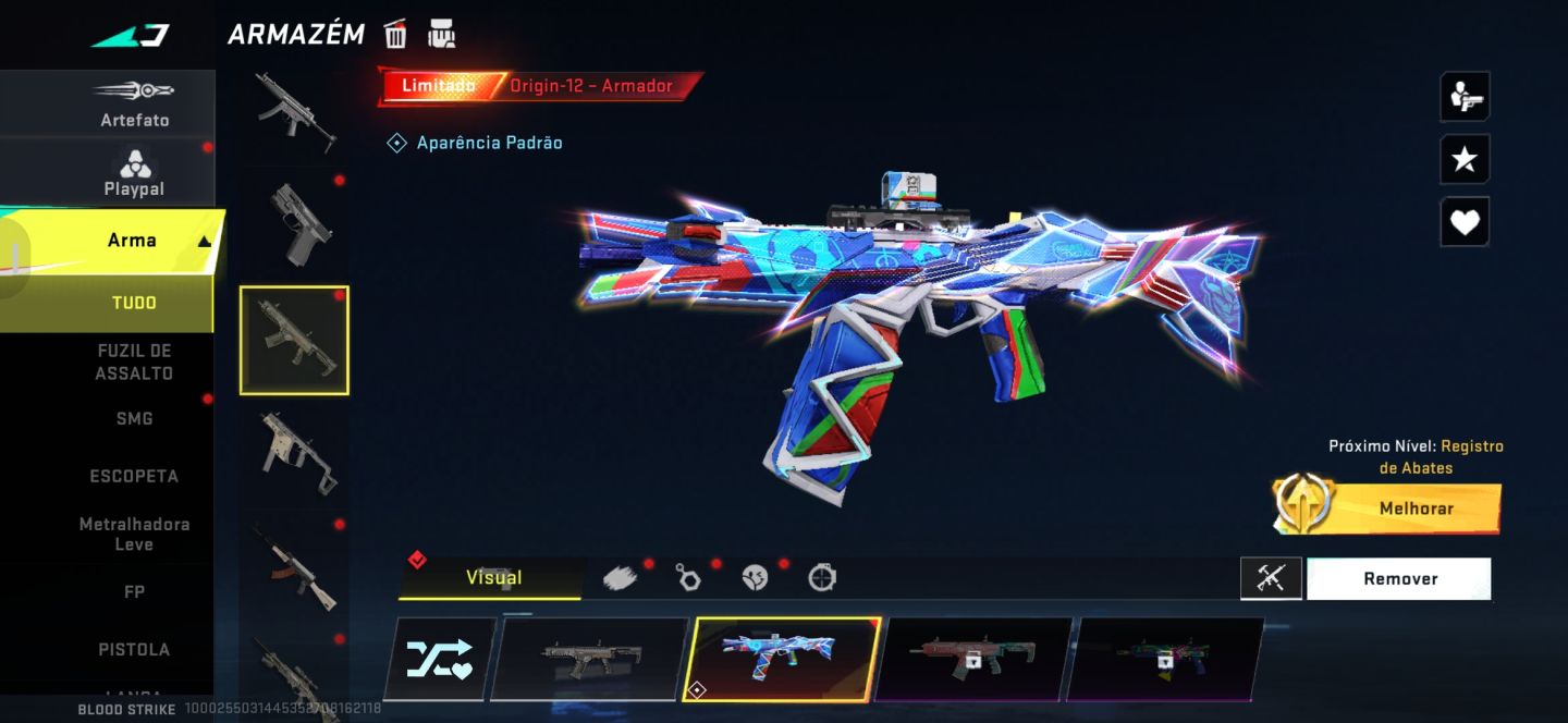 Conta blood strike pra rápido