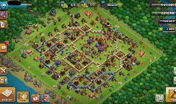 CONTA DE CLASH OF CLANS CV16