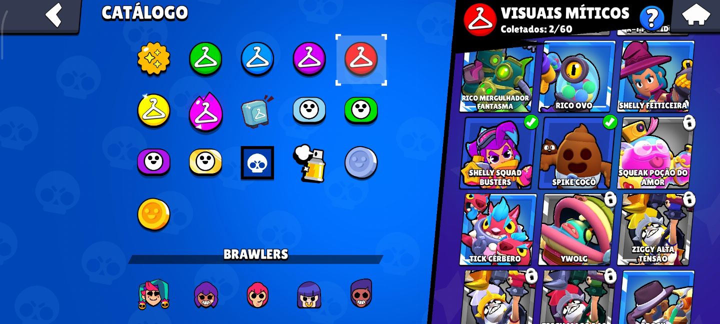 CONTA BRAWL STARS | 2K TROFÉUS|