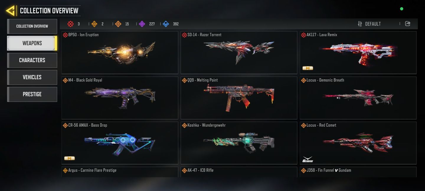 CONTA DE CODM COM SKINS DE PERSONAGENS TRY HARD E SNIPERS LINDAS