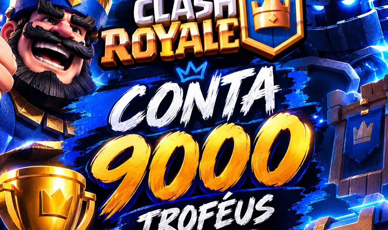 CONTA 9K CLASH ROYALE - 2025 - BARATA DMS - 121-123