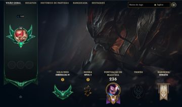CONTA ESMERALDA 4 / MF EXOCÓSMICA / 4 SKINS DO YASUO / 42 SKINS / 10K EA