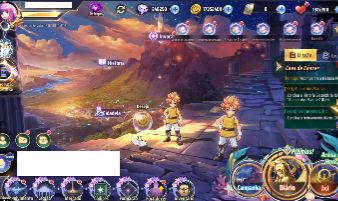 Conta Saint Seiya Awakening bem upada com varios personagens