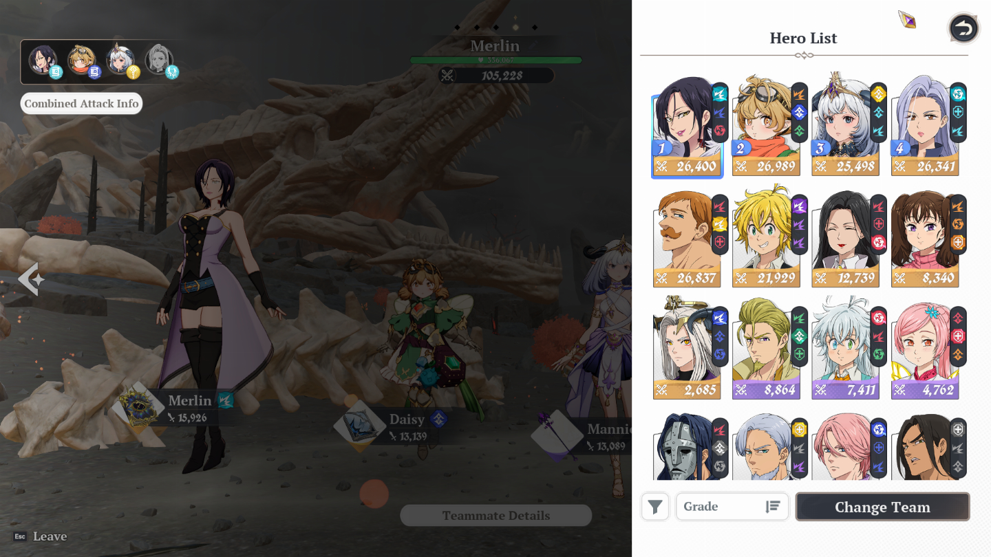Conta 7ds origin end game dia 1