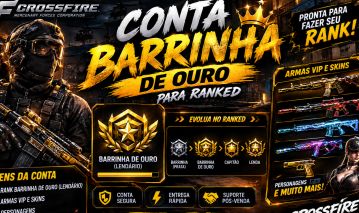 CONTA CROSSFIRE PRONTA PARA JOGAR RANKED