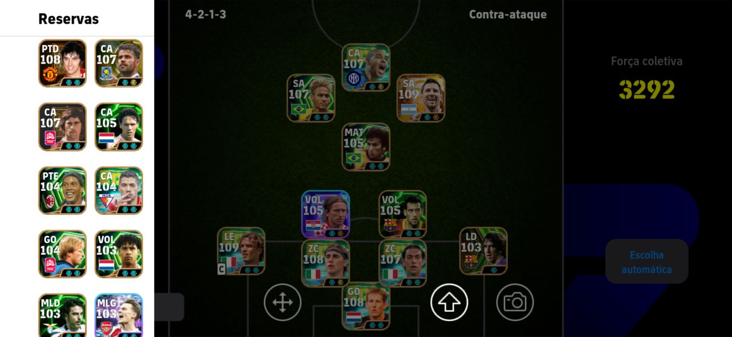 CONTA EFOOTBALL FORÇA 2992