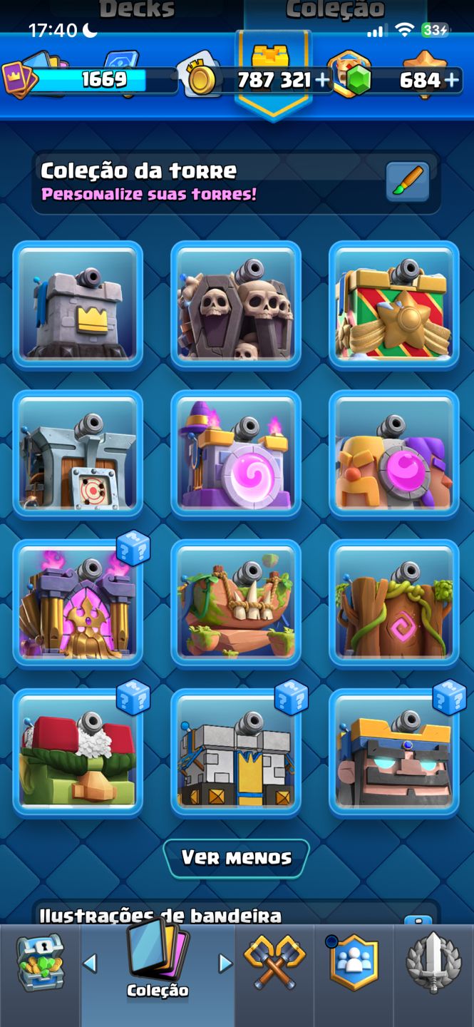 Conta de brawl stars 74000 troféus e de brinde uma conta de clash roye muito boa