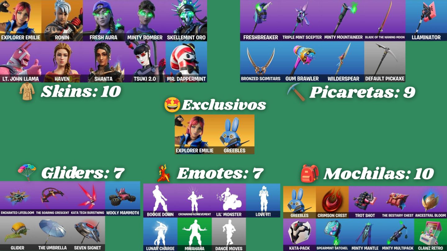 Contas Fortnite | Várias Skins | V-Bucks Gastos | Skins Raras | Melhor Preço!