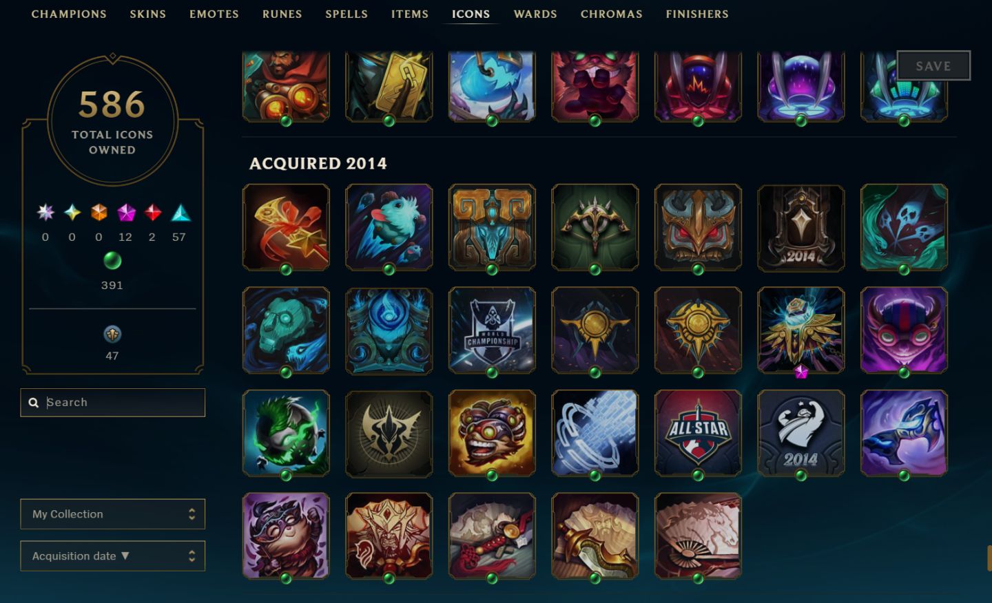 CONTA PLAT 3 / LVL 562 / 578 SKINS / 153 CHROMAS