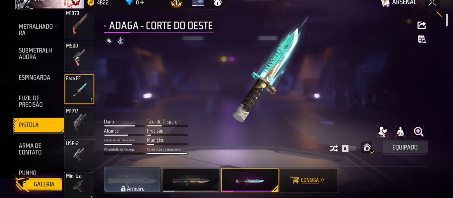 Free Fire Nv.20 | Troca de Nome | Conta Secundária