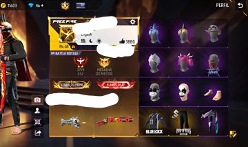 CONTA FREE FIRE TOP ANTIGA