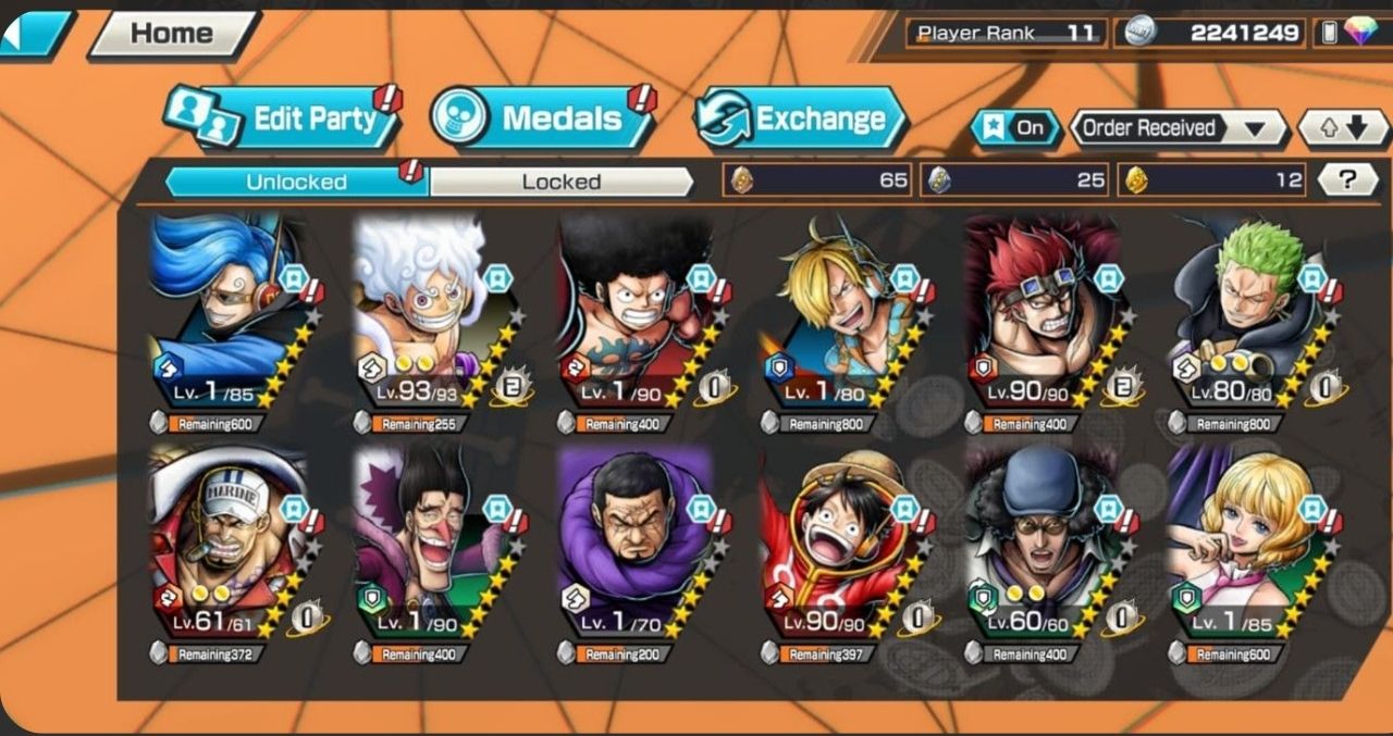 3 Personagens Extremos META Luffy Extremo Nika V2 Nível 93 IMPULSO 2 PODER 10K+