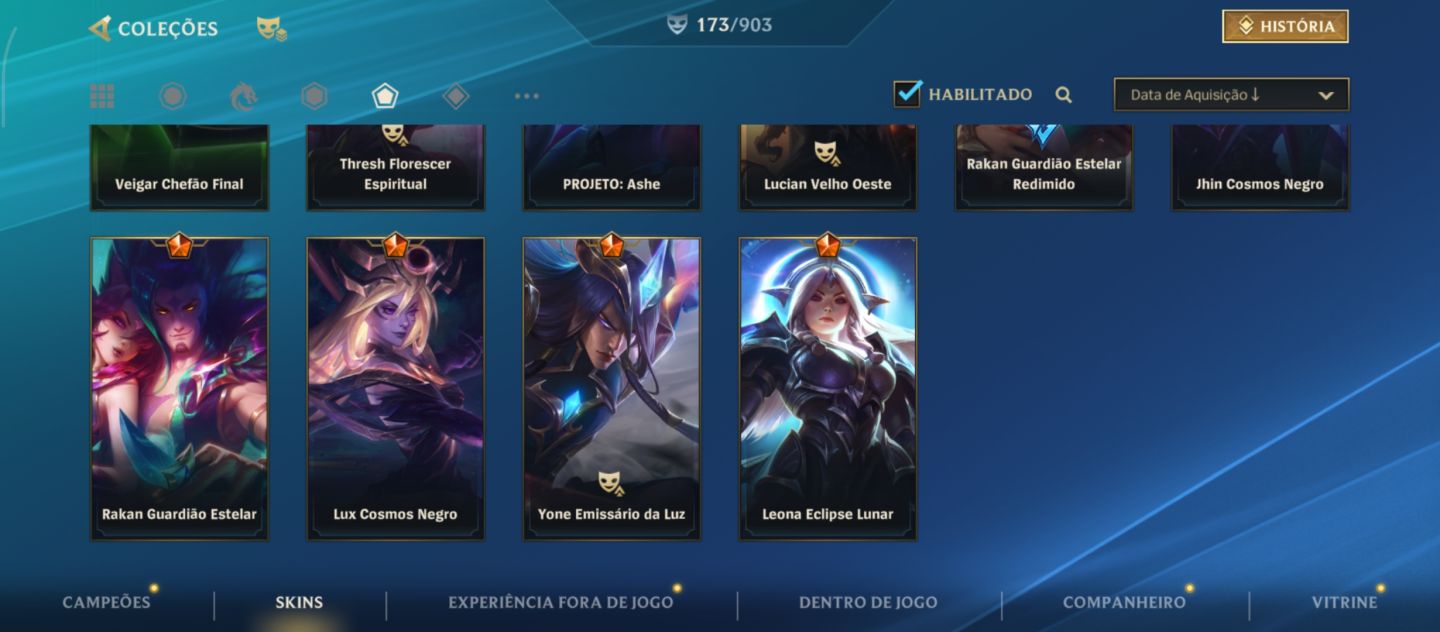 Conta Wild Rift