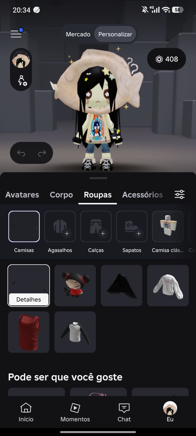Conta Roblox com passe em diversos jogos (descrição)