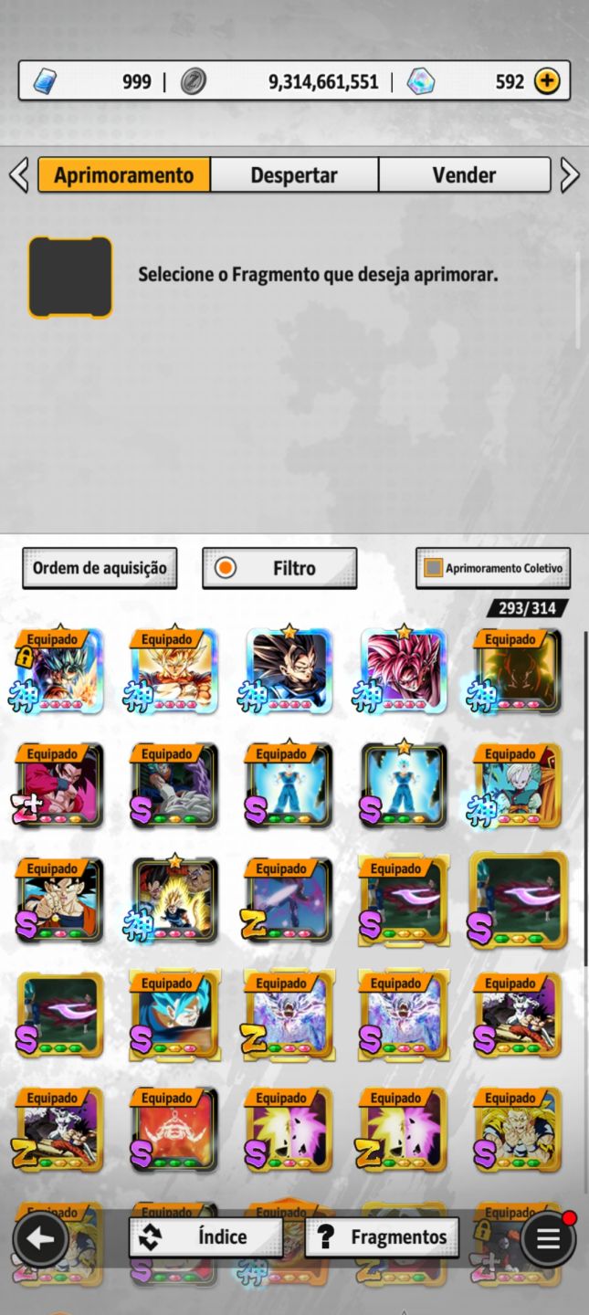 [PROMOÇÃO]Conta Dragon Ball Legends, lvl 250+ campanha completa IOS E ANDROID