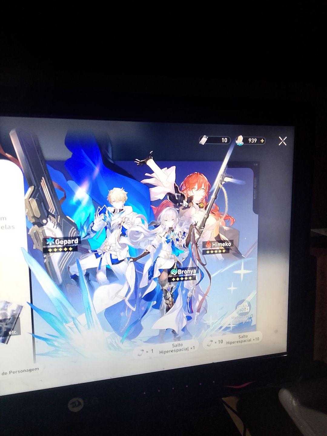Honkai star rail com kafka e hysilens