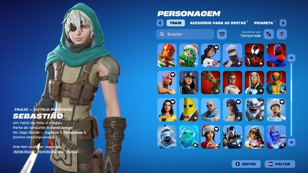 CONTA FORTNITE FULL ACESSO - STW FUNDADOR + GLOW + 94 SKINS + JOGOS NA EPIC