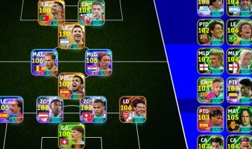 Conta com messi e cr7 com 3 abilidades especiais e vários épicos e técnicos