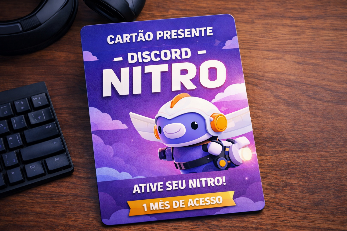 Discord Nitro Gaming 3 Mêses + 28X Impulsos + ENVIO IMEDIATO (MAIS BARATO)