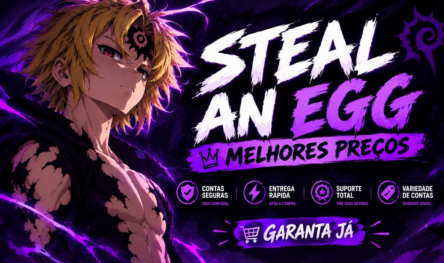 [MELHOR PREÇO DO MERCADO] CONTAS STEAL AN EGG / Roube um ovo [MELHORES CONTAS]