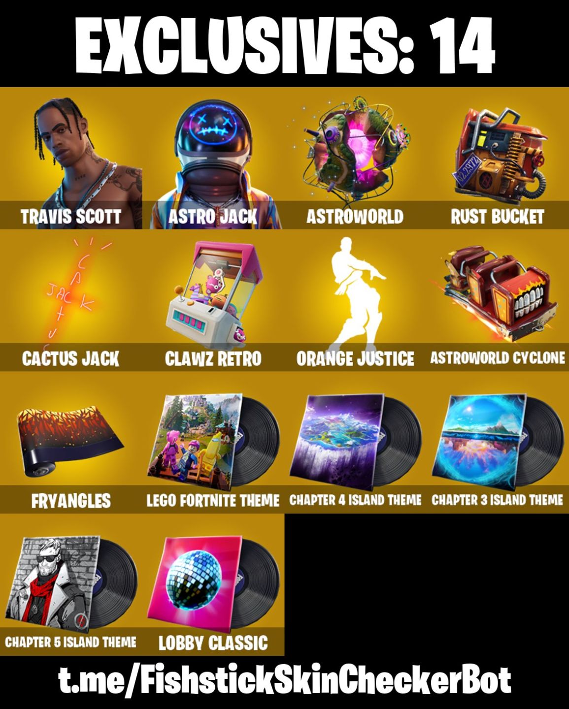 Conta Fortnite com Travis Scott | Astro Jack | Calamity | Carbide e 25 Skins