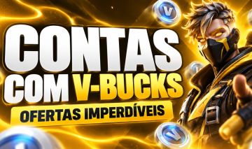 FORTNITE | CONTA COM V-BUCKS | FULL ACESSO + EMAIL | ENVIE SKINS DE PRESENTE