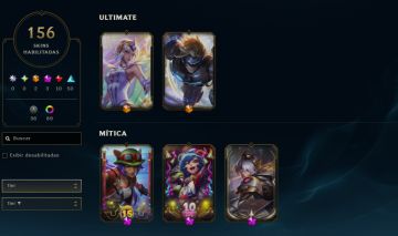 CONTA 100% SEGURA - 156 SKINS - NIVEL 251 - FULL CHAMP - ESMERALDA TFT