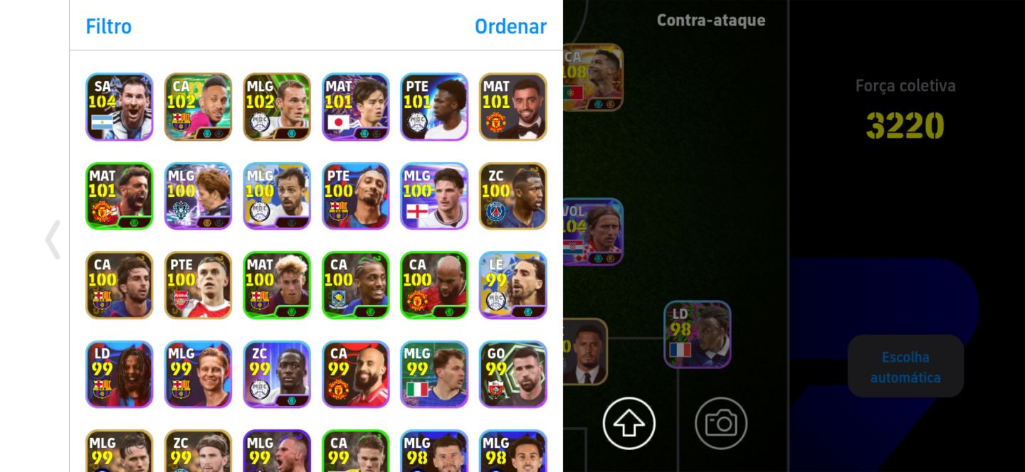 CONTA EFOOTBALL COM 3 BIG TIMES