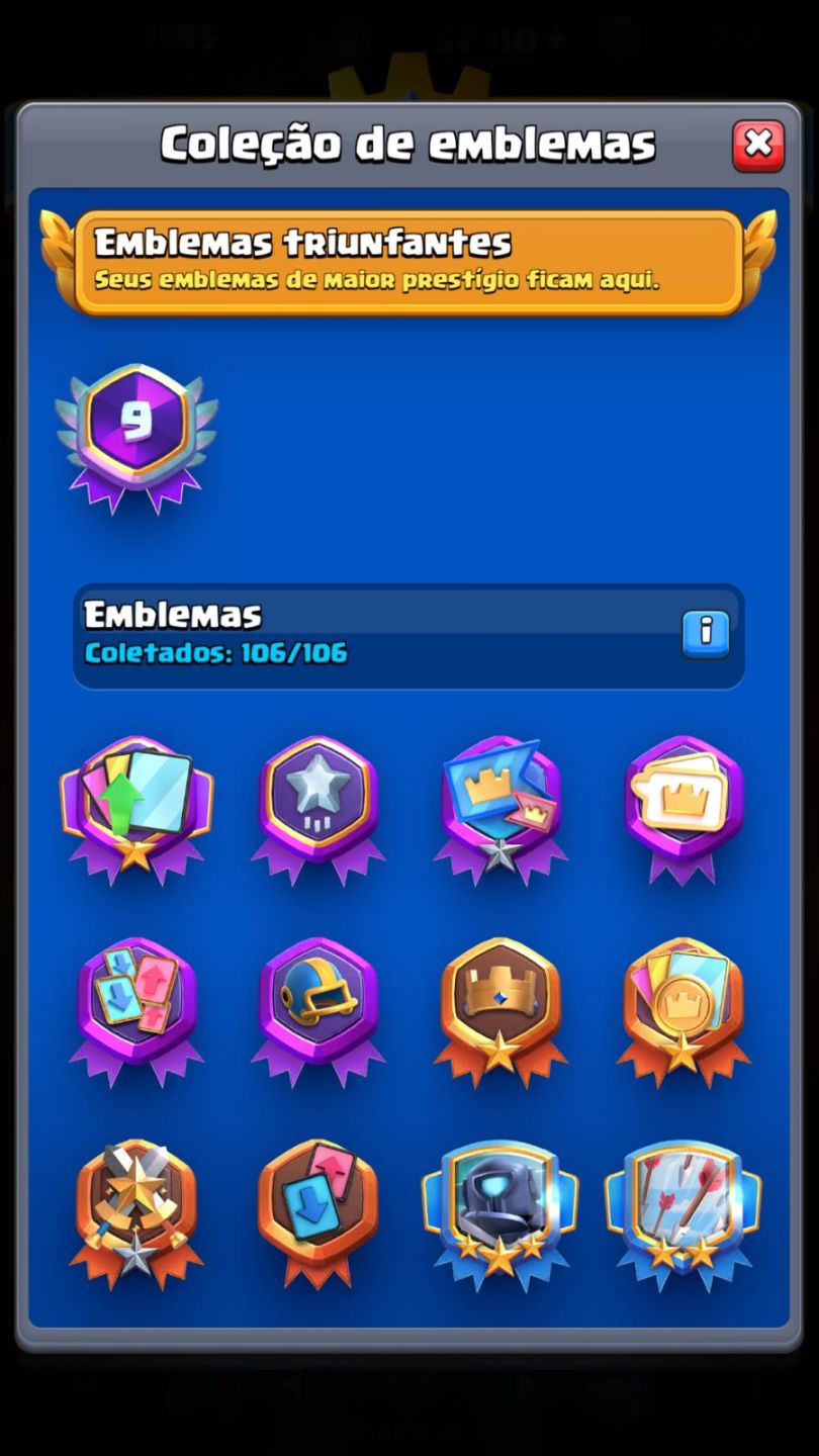 CONTA CLASH ROYALE MAXIMIZADA REI NÍVEL MÁXIMO 12K+ TROFÉUS 8 EVOLUÇÕES