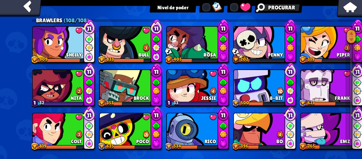 Conta Brawl Stars - Muito boa!
