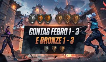 CONTAS VALORANT LOW ELO