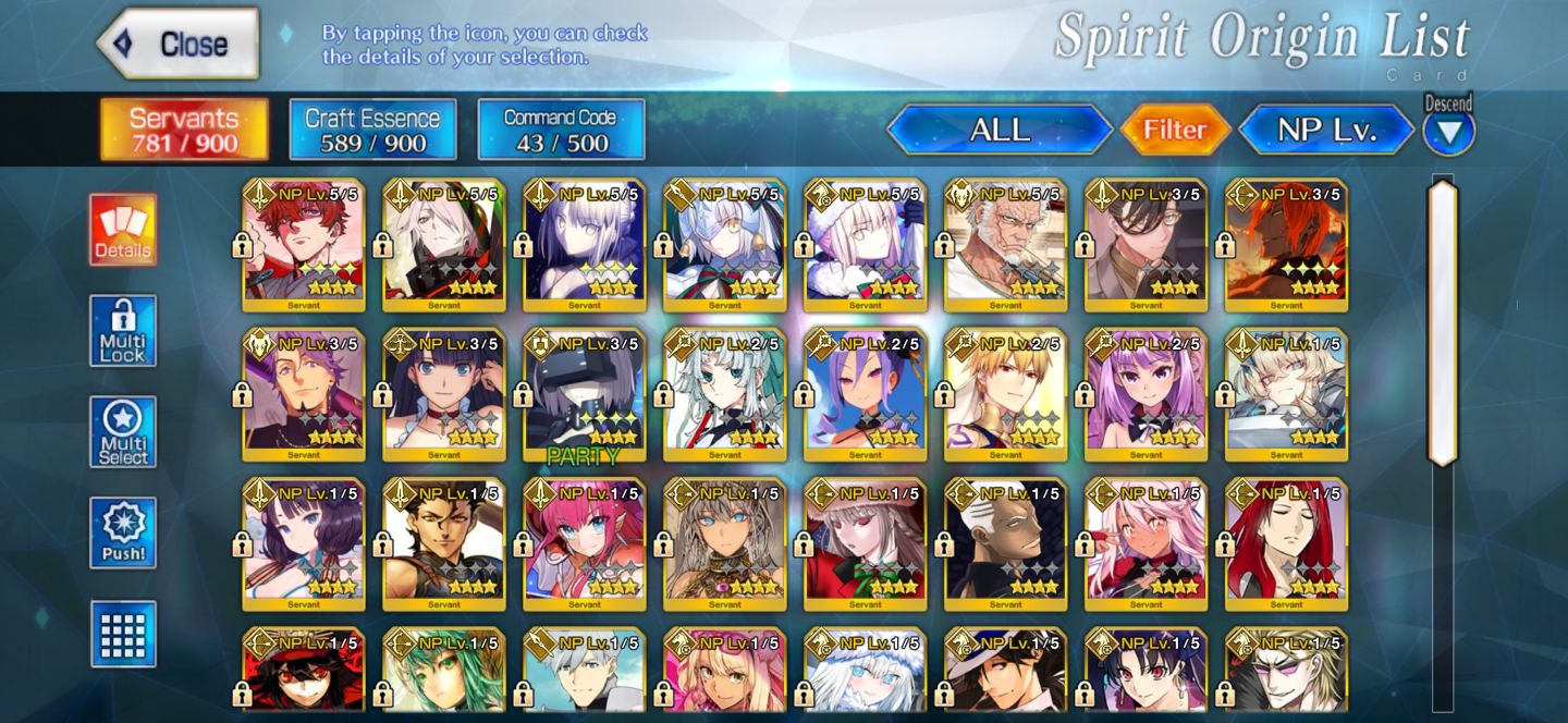 FGO NA 21SSR (24 NP) | Space Ereshkigal NP2 | Full Meta | LB5