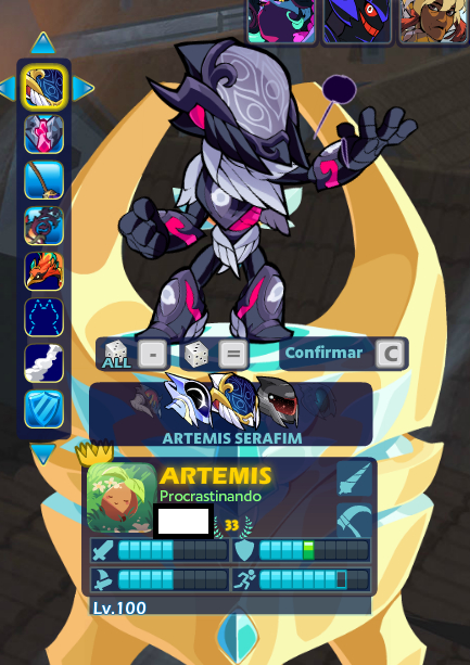 Conta de brawlhalla rara! Foice de outono + lv 100 artemis (muitas skins)