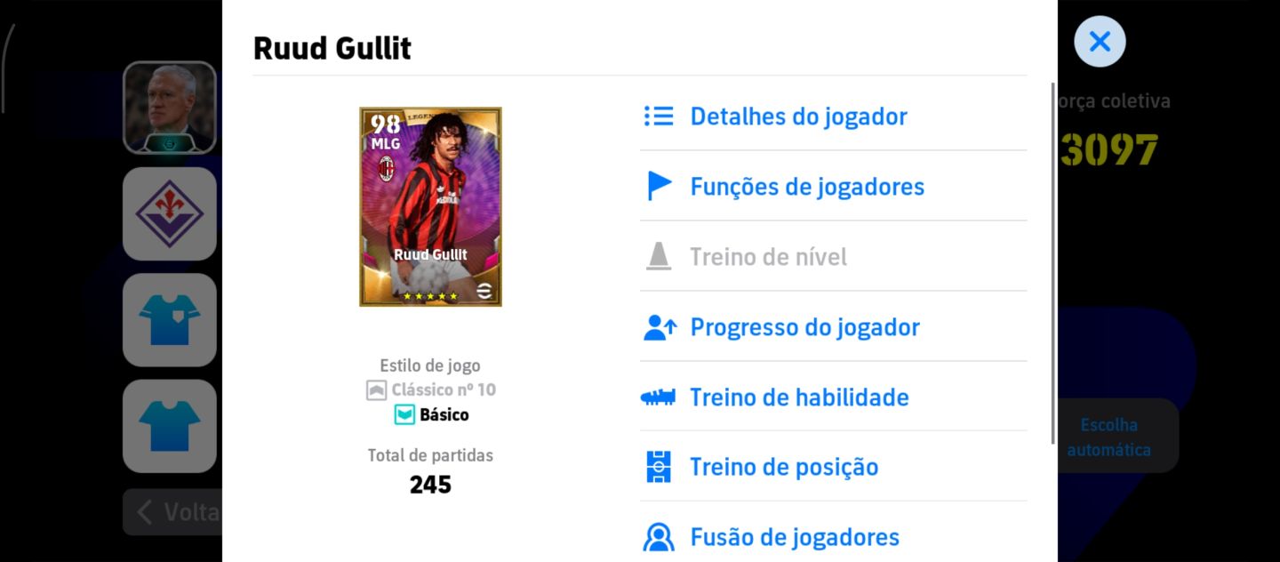 CONTA EFOOTBALL RARA COM MAIS DE 60 LEGENDS