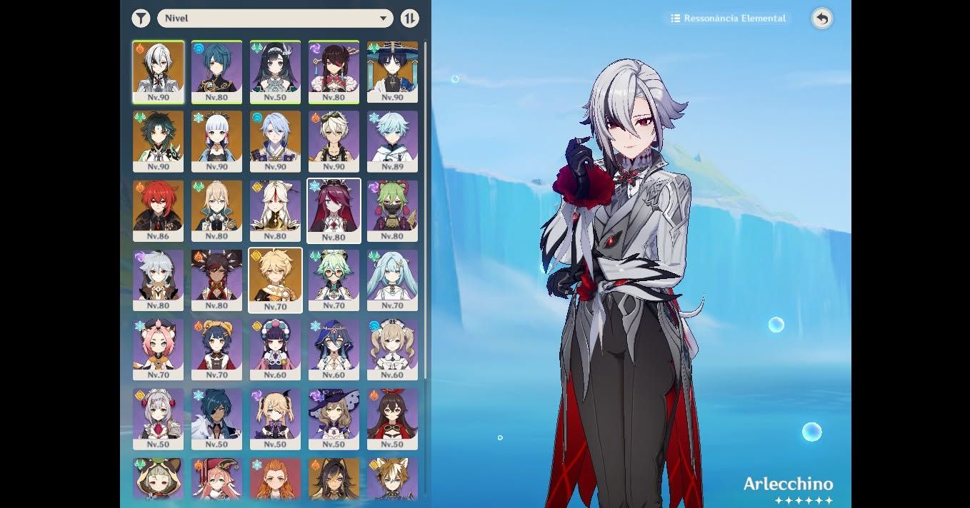 Venda de conta de Genshin
