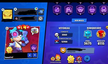 BRAWL STARS 64K TROFÉUS 104/105 BRAWLERS | CONTA 2021 | RARIDADES E CONQUISTAS