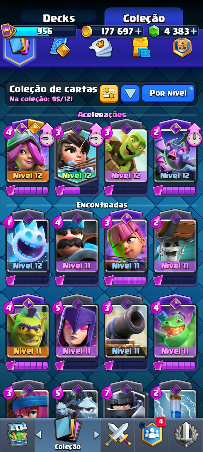 Clash Royale - conta - Arena 15