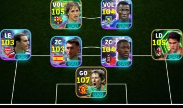 CONTA RARA EFOOTBALL COM LEGENDS + TIME DO BRASILEIRÃO + VAN DER SAR +
