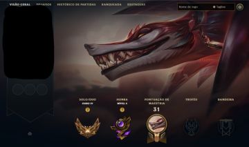 CONTA SMURF PRFEITA LEAGUE OF LEGENDS(CPF LIBERADO)