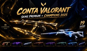 Conta de valorant com skins