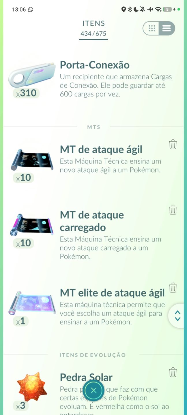 CONTA POKÉMON GO LEVEL 47 COM VÁRIOS SHINYS E 100%