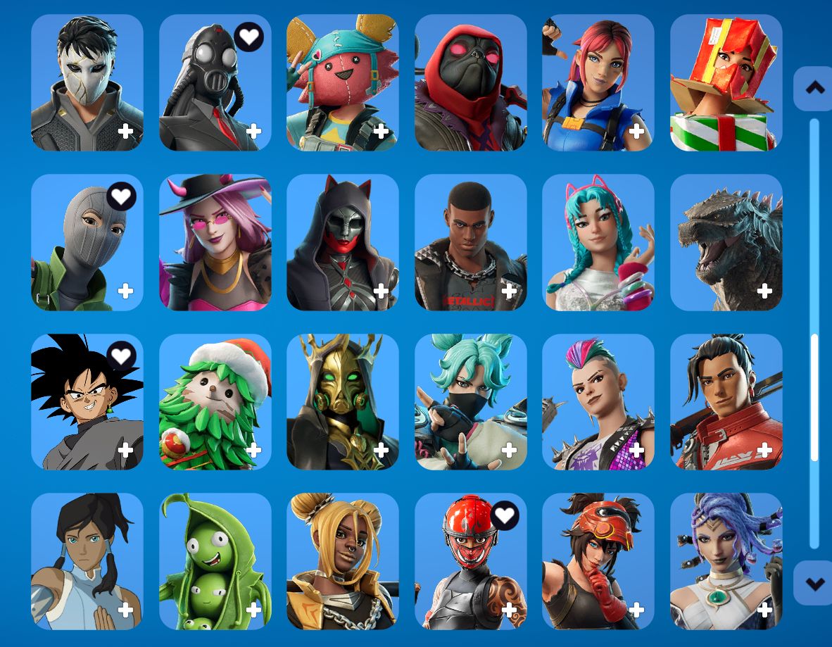 Conta Fortnite com muitas skins único dono