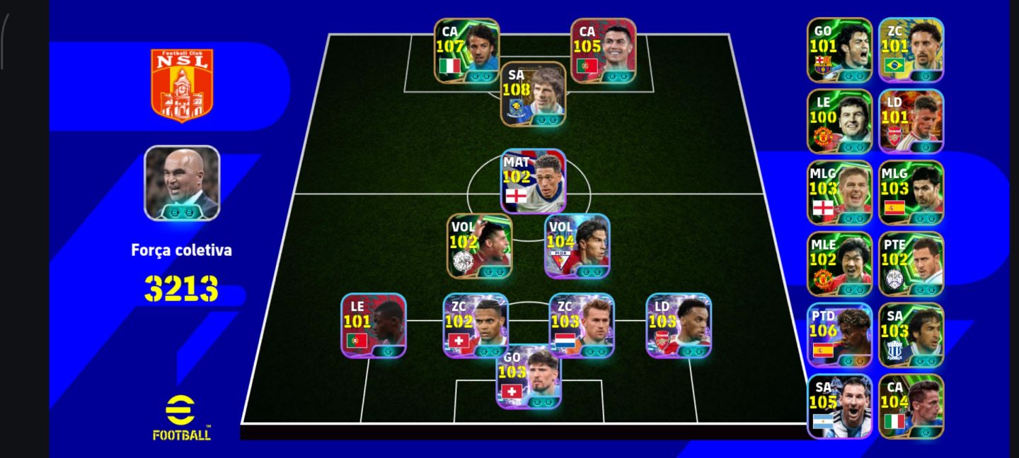 EFOOTBALL+3200 OVER CR7, ZOLA, DEL PIERO, YAMAL