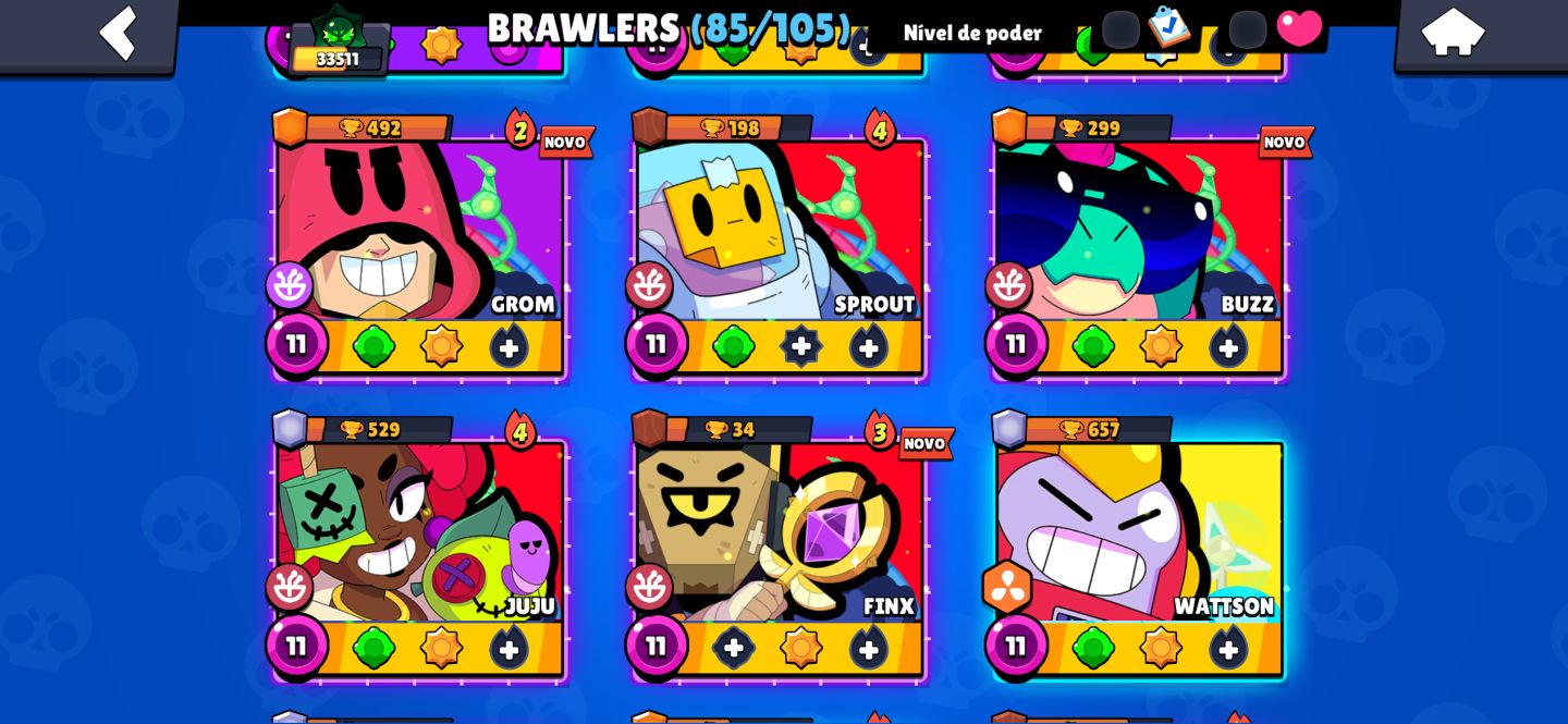 Conta boa de Brawl