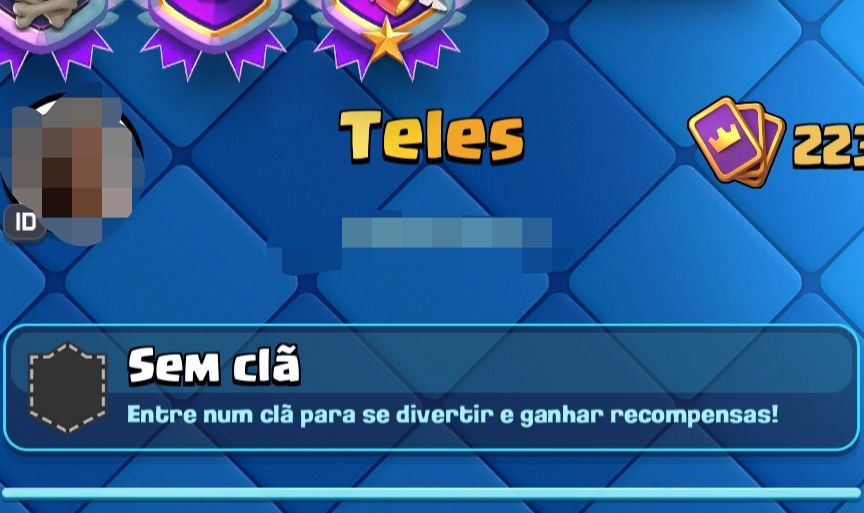 [CONTA CLASH ROYALE 8 ANOS NÍVEL VETERANA]
