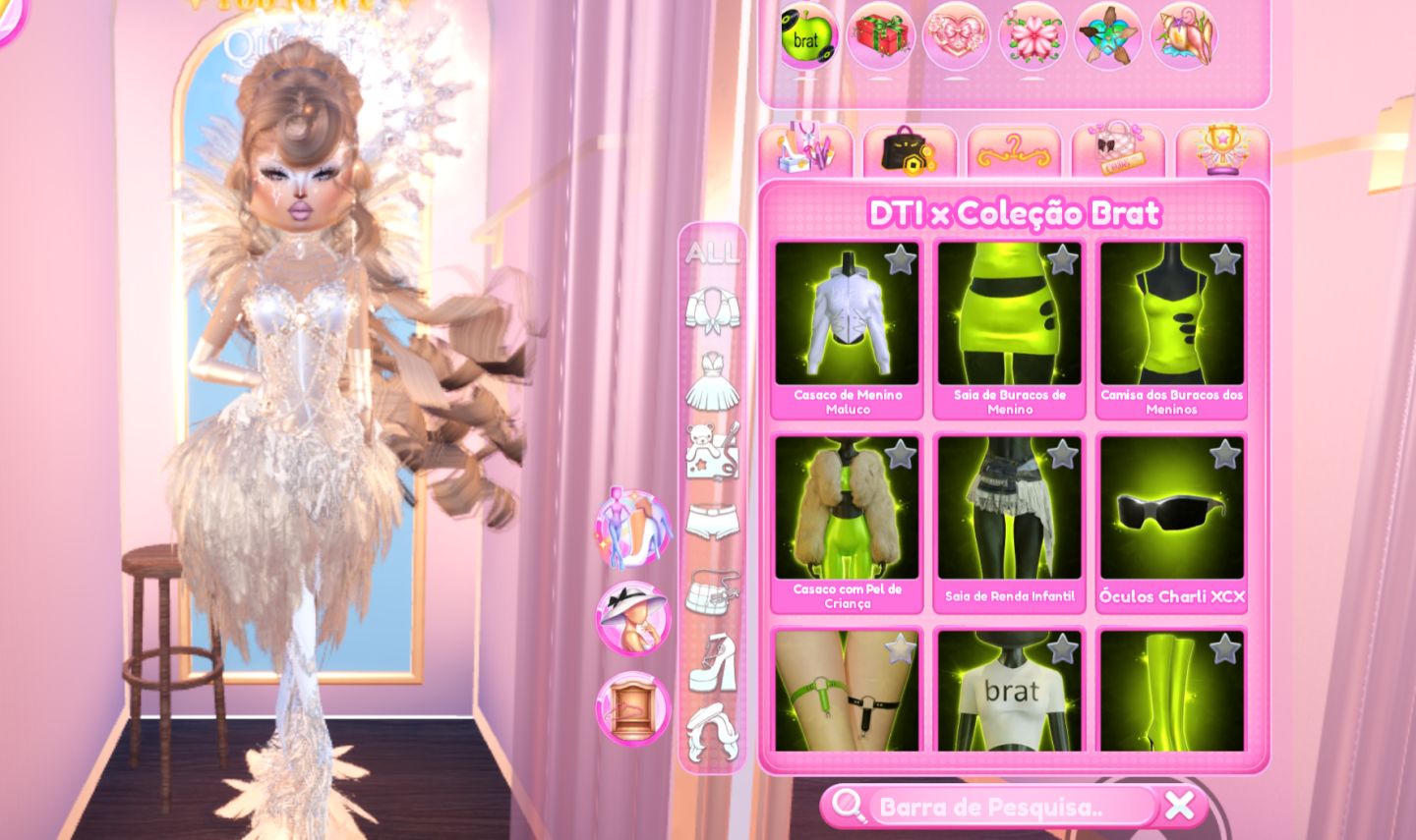 Conta dress to impress: top model