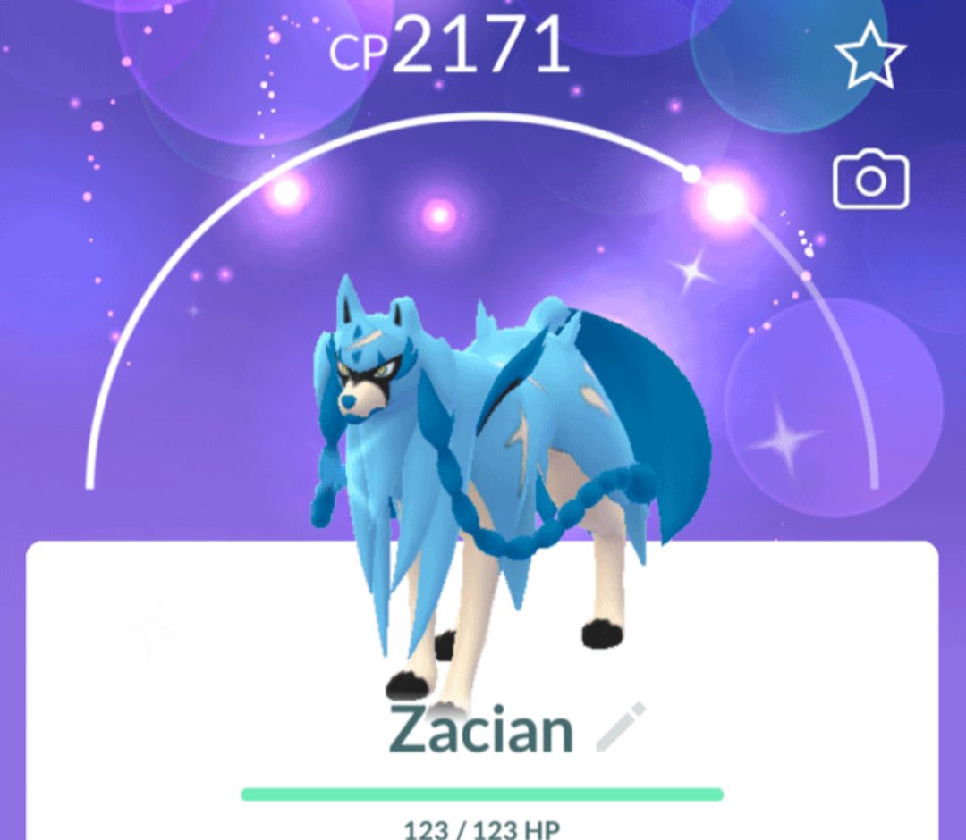 CONTA POKEMON GO PTC COM ZACIAN SHINY TROCÁVEL