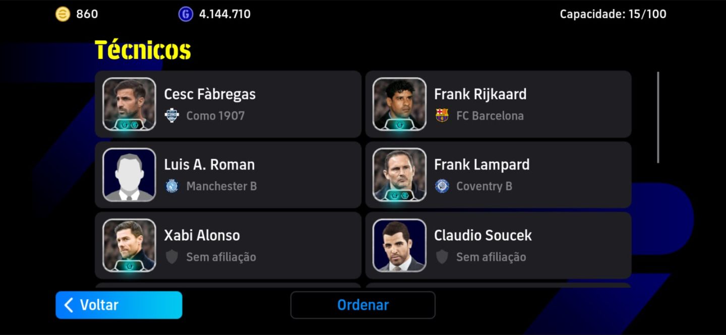 CONTE EFOOTBALL MOBILE VIA KONAMI ID